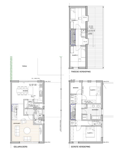 Appartementen / Meergezinswoningen / Woningen met handelsruimten