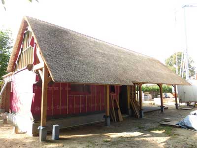 Bijgebouwen; tuinhuis, tuinberging, overdekt terras, carport, poolhouse, ...