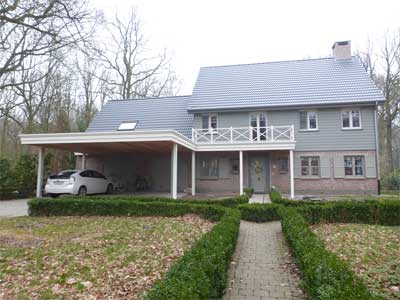 Bijgebouwen; tuinhuis, tuinberging, overdekt terras, carport, poolhouse, ...