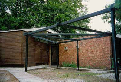 Bijgebouwen; tuinhuis, tuinberging, overdekt terras, carport, poolhouse, ...