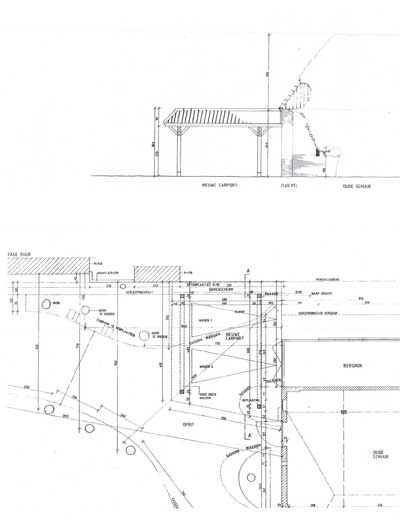 Bijgebouwen; tuinhuis, tuinberging, overdekt terras, carport, poolhouse, ...