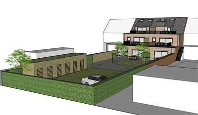 Bijgebouwen; tuinhuis, tuinberging, overdekt terras, carport, poolhouse, ...