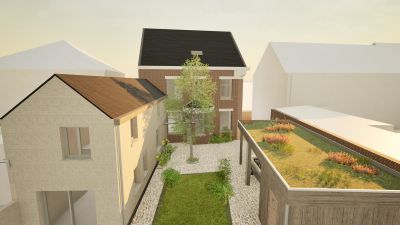Bijgebouwen; tuinhuis, tuinberging, overdekt terras, carport, poolhouse, ...
