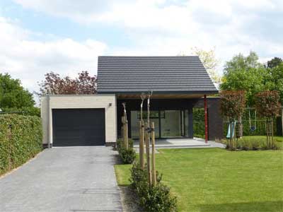 Bijgebouwen; tuinhuis, tuinberging, overdekt terras, carport, poolhouse, ...