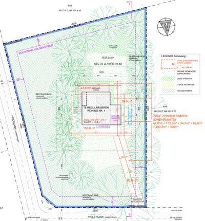 Woningen in PRUP / weekendhuizen