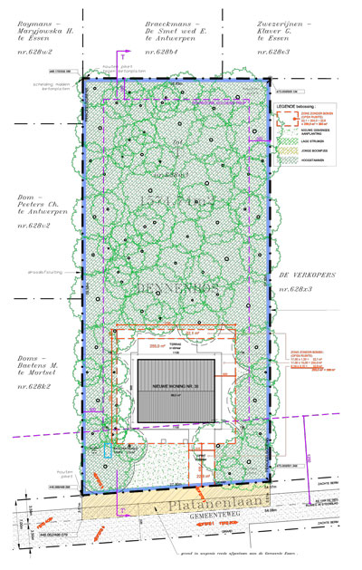 Woningen in PRUP / weekendhuizen