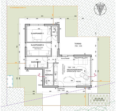 Woningen in PRUP / weekendhuizen