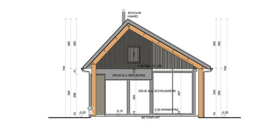 Woningen in PRUP / weekendhuizen